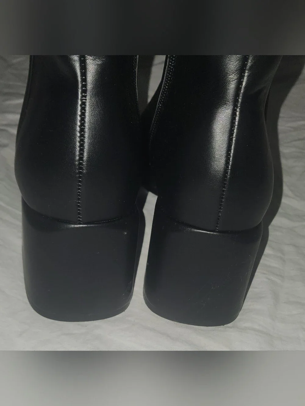 Madden Girl Side Zip Black Ankle Boots Size 10